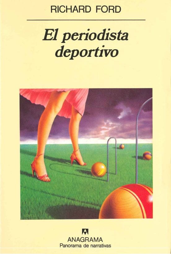 Coberta de El periodista deportivo, de Richard Ford