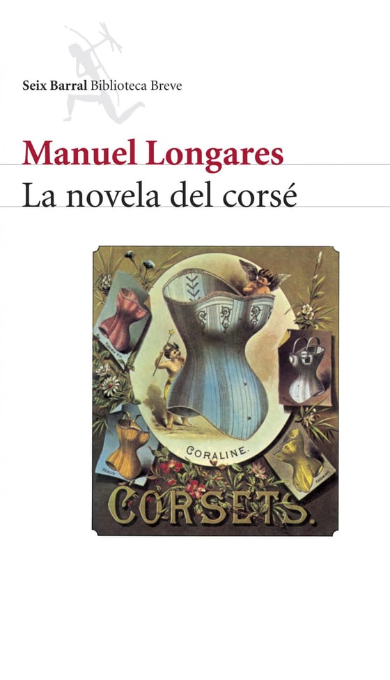 Portada de La novela del corsé, de Manuel Longares