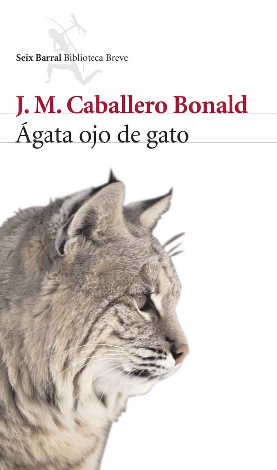Portada de Ágata ojo de gato, de José Manuel Caballero Bonald