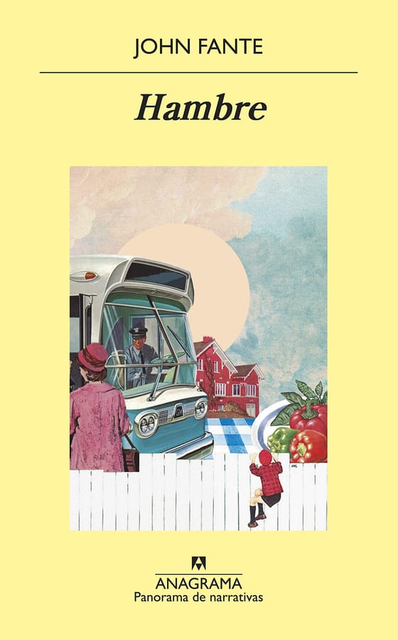 Portada de Hambre, de John Fante