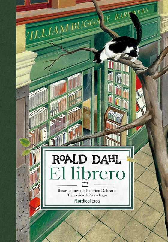Portada de El librero, de Roald Dahl
