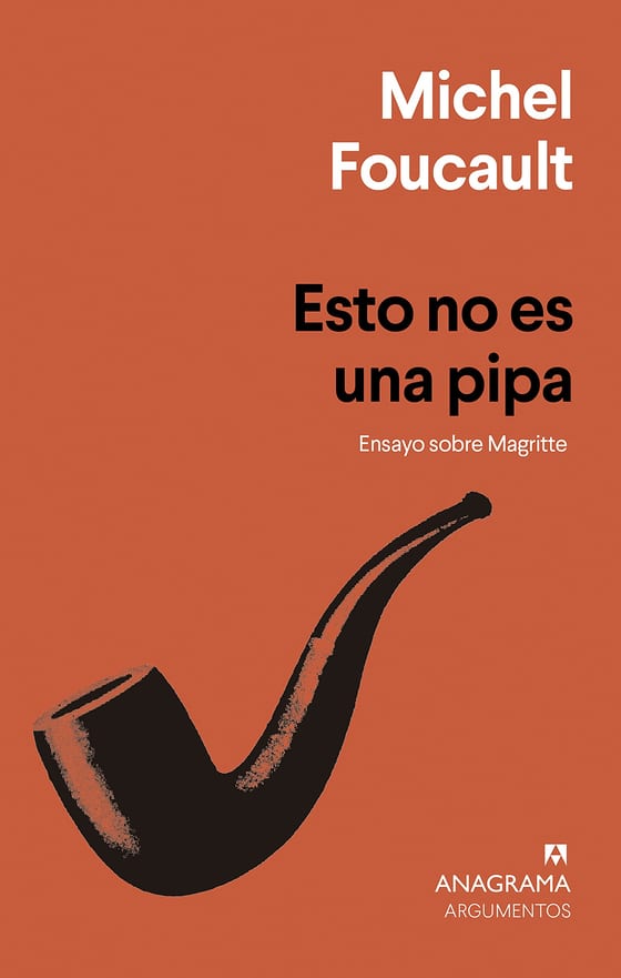 Coberta de Esto no es una pipa, de Michel Foucault