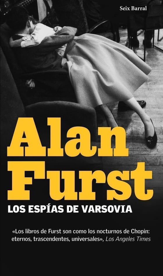 Portada de Los espías de Varsovia, de Alan Furst
