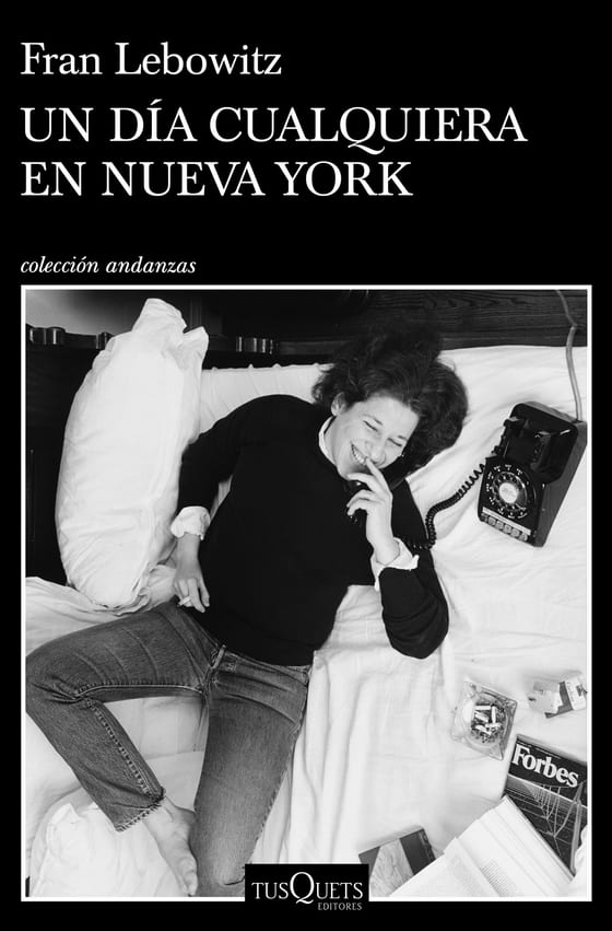 Portada de Un día cualquiera en Nueva York, de Fran Lebowitz