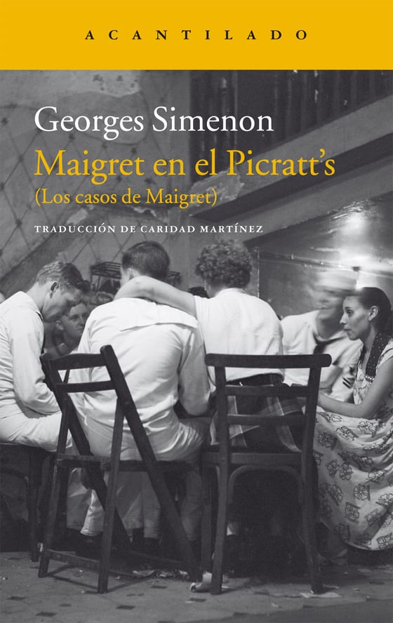 Coberta de Maigret en el Picratt’s, de Georges Simenon
