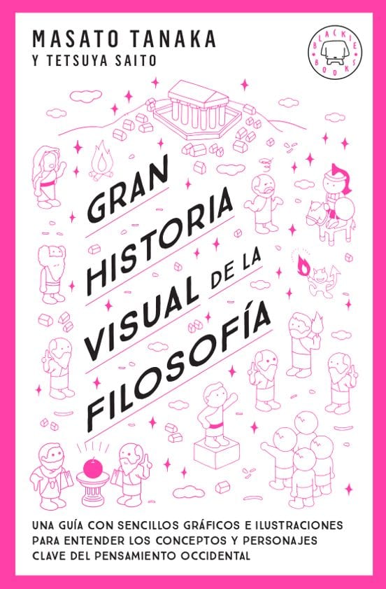 Coberta de Gran historia visual de la filosofía, de Masato Tanaka