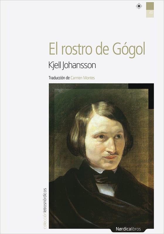 Coberta de El rostro de Gógol, de Kjell Johansson
