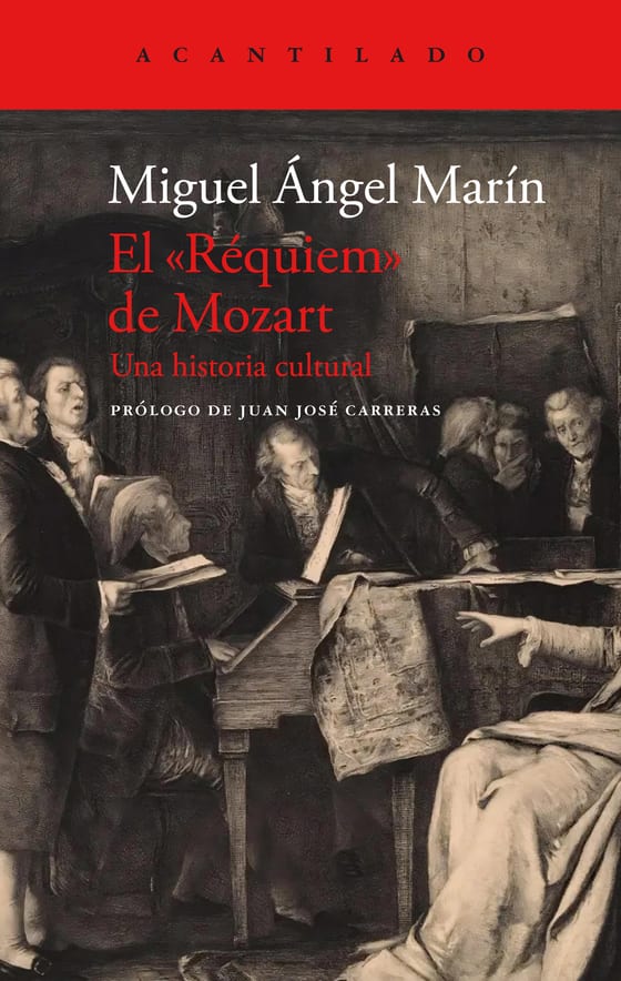 Portada de El «Réquiem» de Mozart, de Miguel Ángel Marín