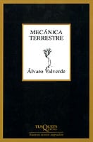 Portada de Mecánica terrestre, de Álvaro Valverde