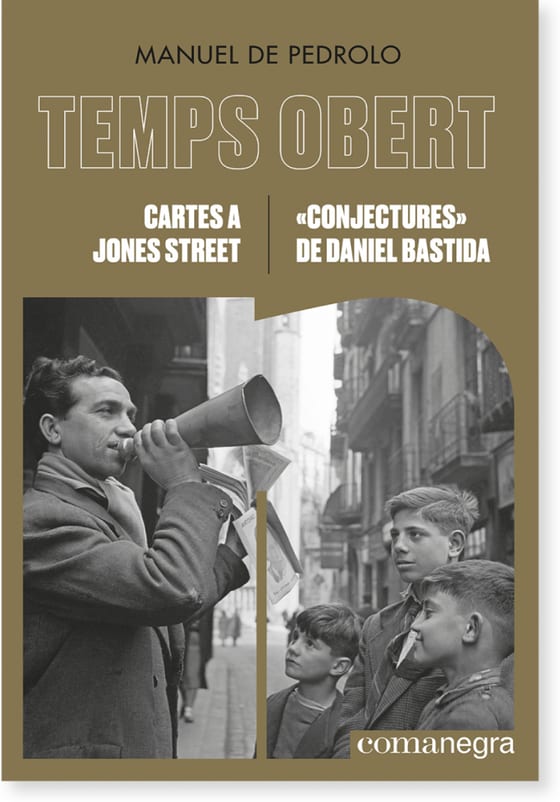 Coberta de Cartes a Jones Street / «Conjectures» de Daniel Bastida, de Manuel de Pedrolo