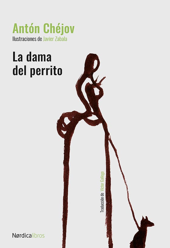 Coberta de La dama del perrito, de Antón Pávlovich Chéjov