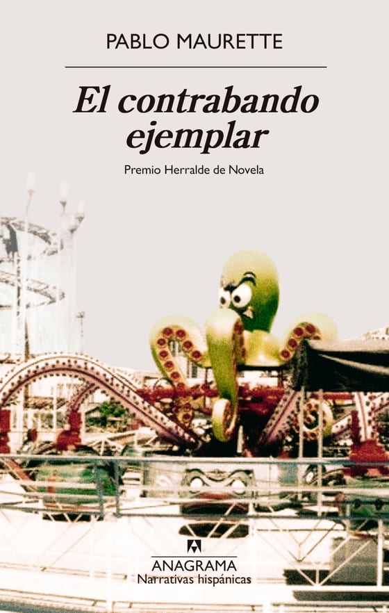 Coberta de El contrabando ejemplar, de Pablo Maurette
