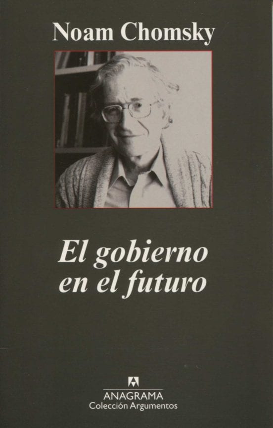 Portada de El gobierno en el futuro, de Noam Chomsky