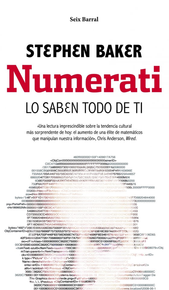Portada de Numerati, de Stephen Baker