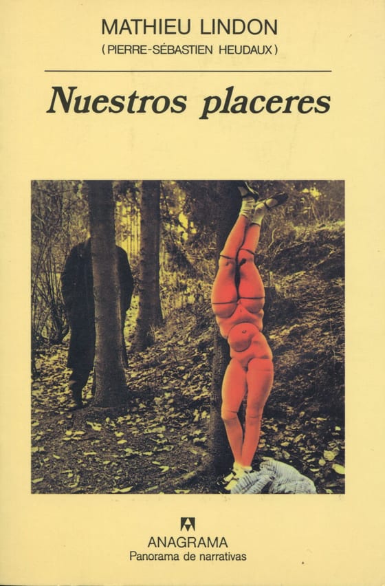 Coberta de Nuestros placeres, de Pierre-Sébastien Heudaux