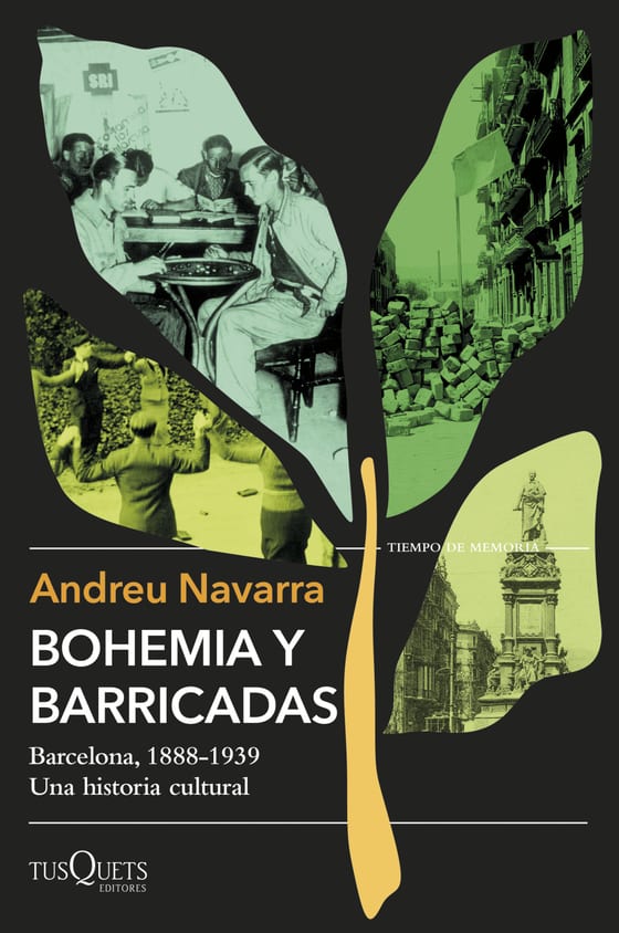 Portada de Bohemia y barricadas, de Andreu Navarra