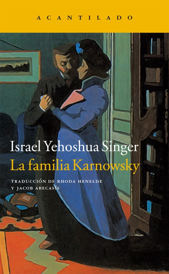 Coberta de La familia Karnowsky, de Israel Yehoshua Singer
