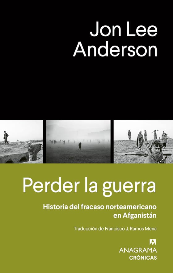 Coberta de Perder la guerra, de Jon Lee Anderson