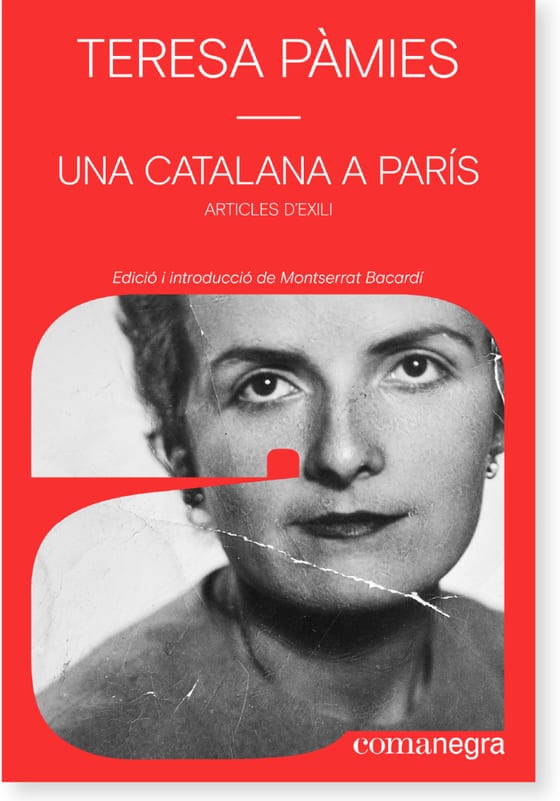 Coberta de Una catalana a París. Articles d'exili, de Teresa Pàmies