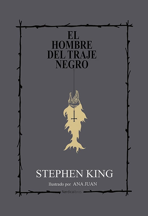 Coberta de El hombre del traje negro, de Stephen King