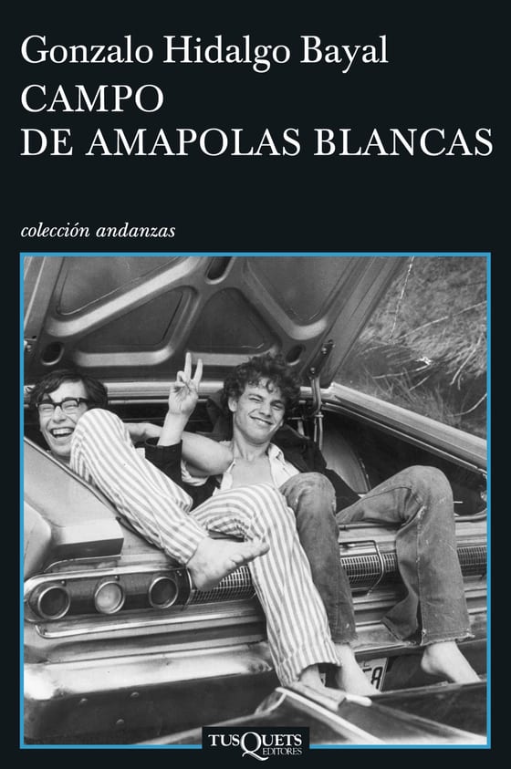 Portada de Campo de amapolas blancas, de Gonzalo Hidalgo Bayal