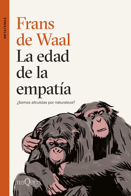 Portada de La edad de la empatía, de Frans de Waal