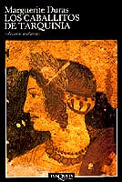 Portada de Los caballitos de Tarquinia, de Marguerite Duras