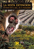 Portada de La sexta extinción, de Richard Leakey
