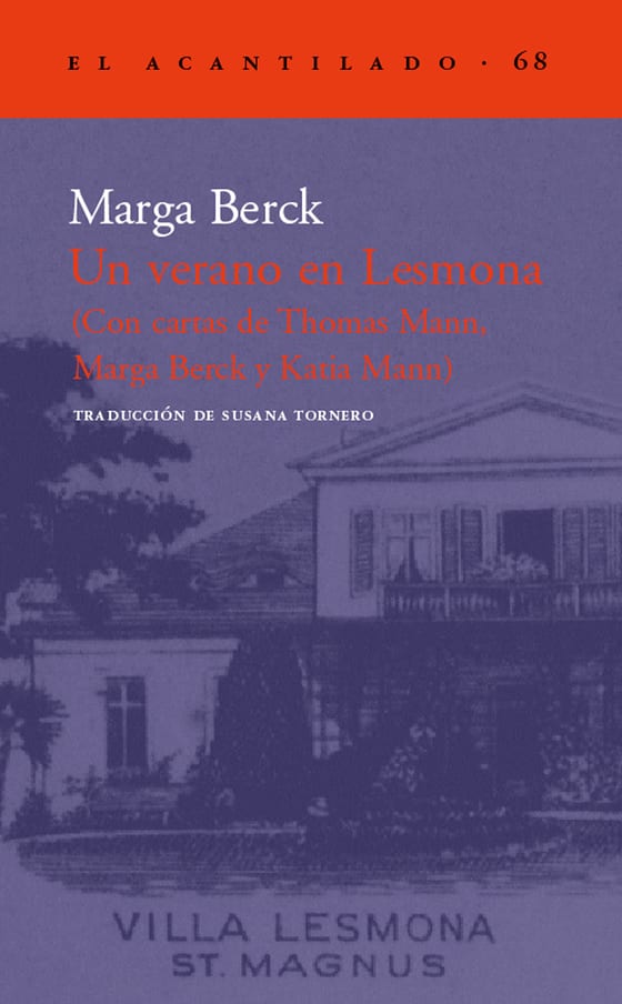 Coberta de Un verano en Lesmona, de Marga Berck