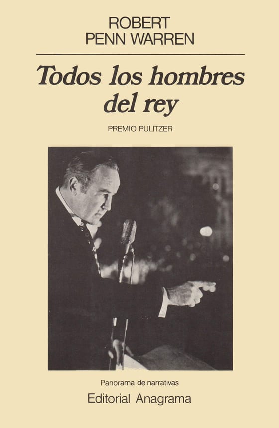 Coberta de Todos los hombres del rey, de Robert Penn Warren