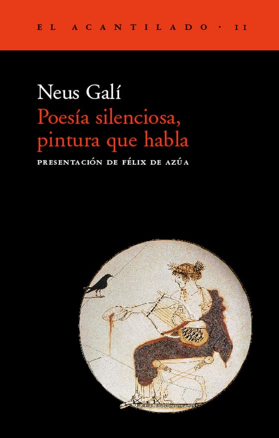 Portada de Poesía silenciosa, pintura que habla, de Neus Galí
