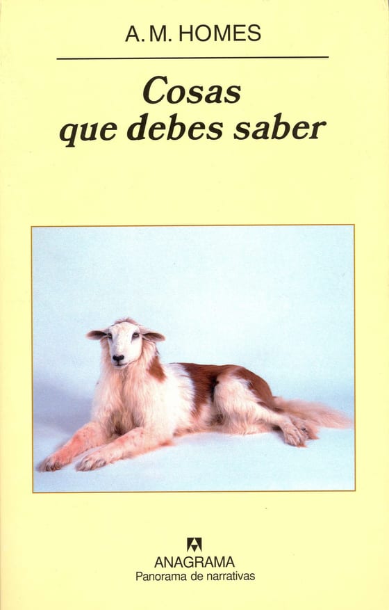 Portada de Cosas que debes saber, de A.M. Homes