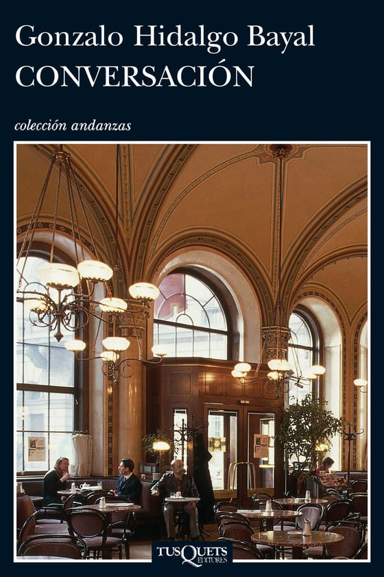 Portada de Conversación, de Gonzalo Hidalgo Bayal