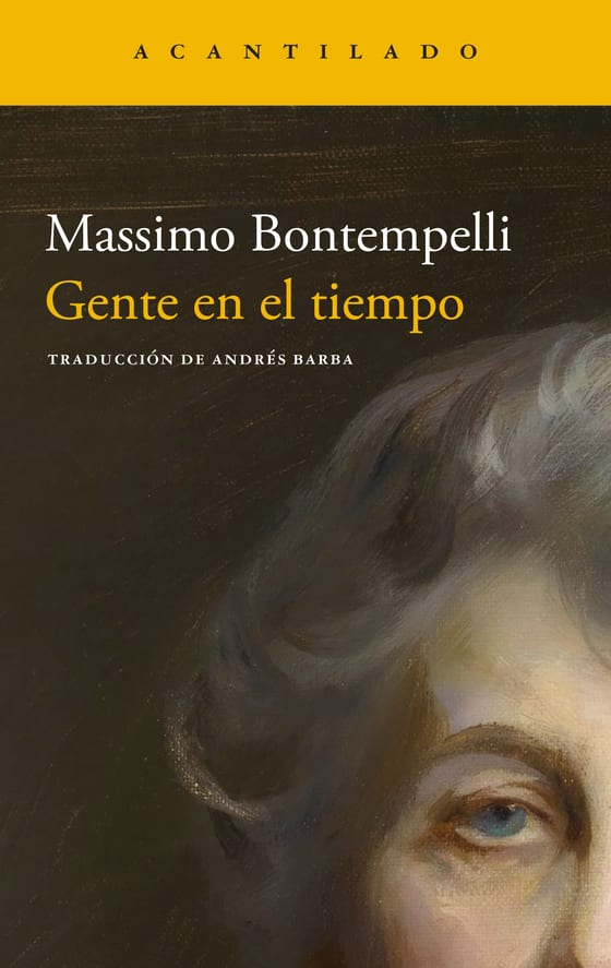 Coberta de Gente en el tiempo, de Massimo Bontempelli
