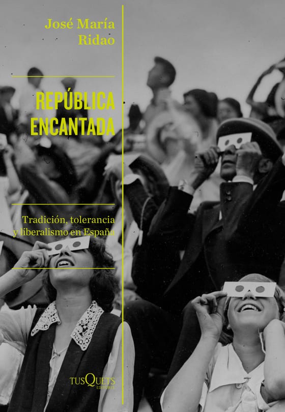 Coberta de República encantada, de José María Ridao