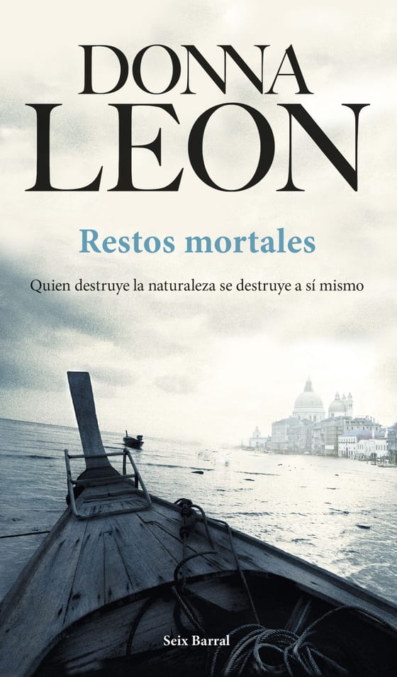 Portada de Restos mortales, de Donna Leon