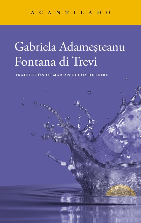 Coberta de Fontana di Trevi, de Gabriela Adameșteanu