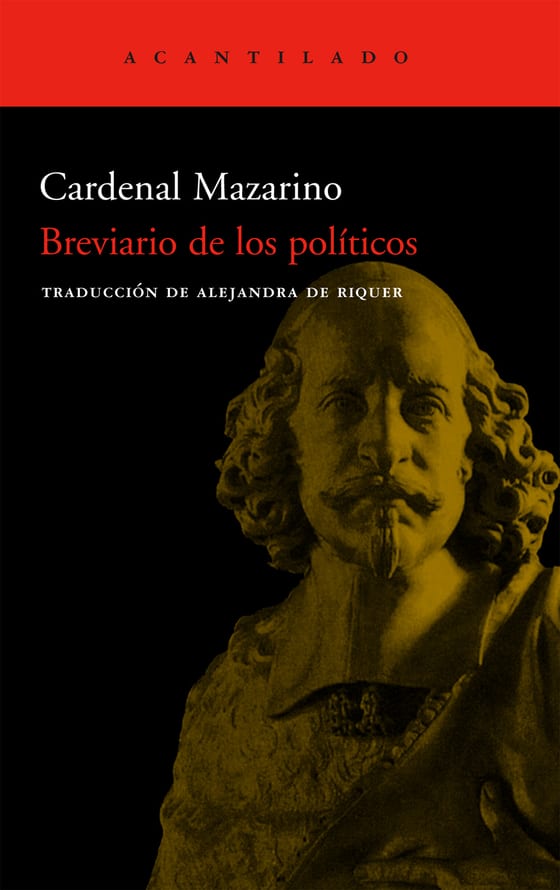 Coberta de Breviario de los políticos, de Cardenal Mazarino
