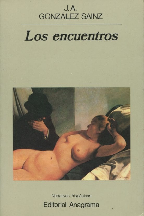 Coberta de Los encuentros, de J. Á. González Sainz