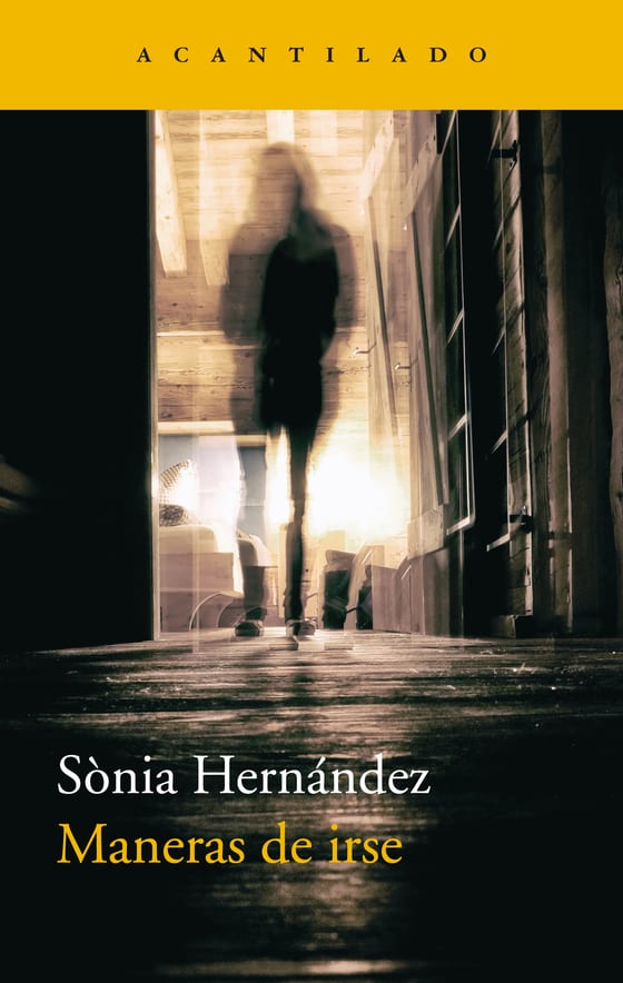 Coberta de Maneras de irse, de Sònia Hernández