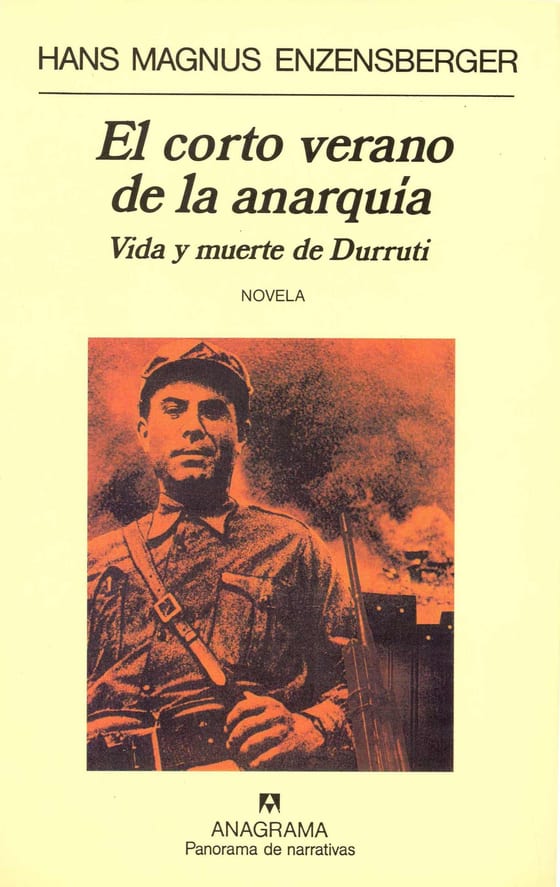 Coberta de El corto verano de la anarquía, d'Hans Magnus Enzensberger