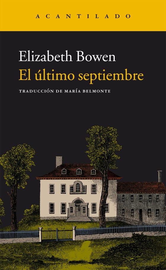 Coberta de El último septiembre, de Elizabeth Bowen