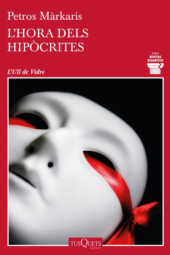 Coberta de L'hora dels hipòcrites, de Petros Márkaris