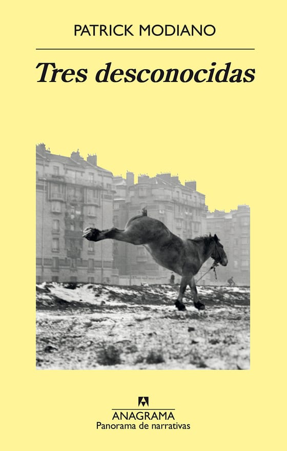 Portada de Tres desconocidas, de Patrick Modiano