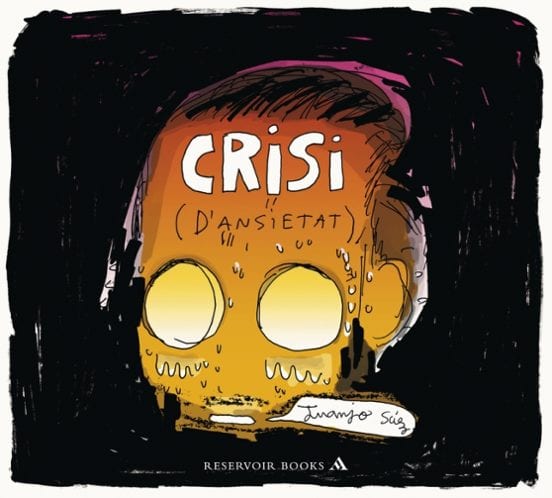 Portada de Crisi (d'ansietat), de Juanjo Sáez