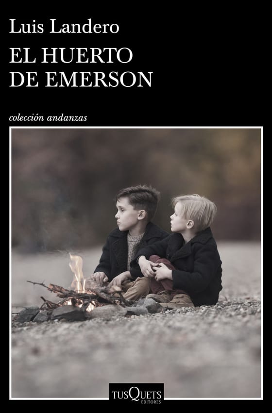 Coberta de El huerto de Emerson, de Luis Landero