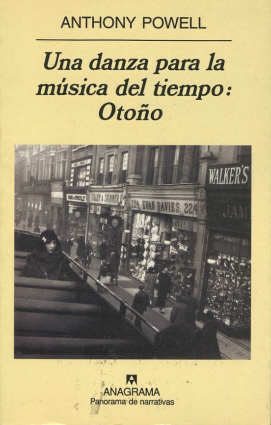 Coberta de Una danza para la música del tiempo: Otoño, d'Anthony Powell