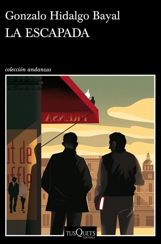 Portada de La escapada, de Gonzalo Hidalgo Bayal