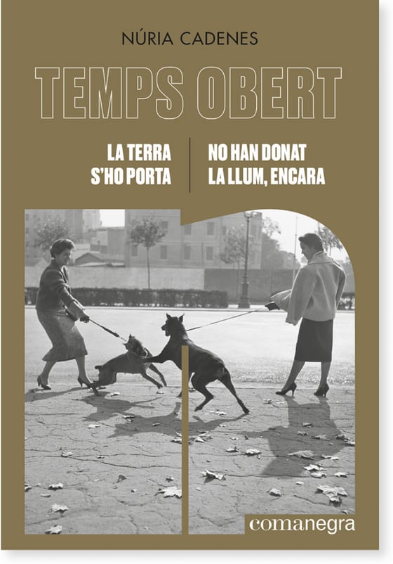 Coberta de La terra s'ho porta / No han donat la llum, encara, de Núria Cadenes