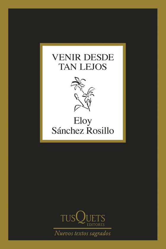 Portada de Venir desde tan lejos, de Eloy Sánchez Rosillo